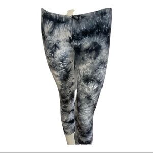 Xhilaration Ty-Die Cropped Leggings Sz XL